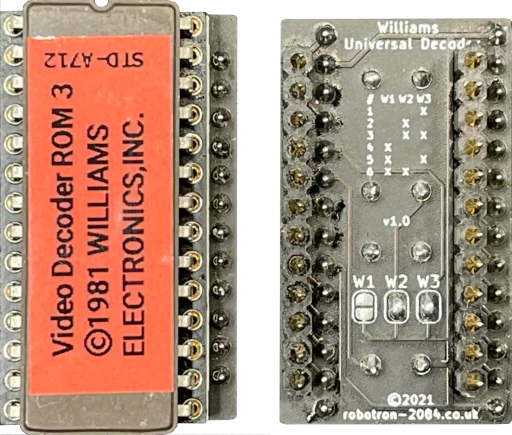 Decoder PROM Replacements - robotron-2084.co.uk